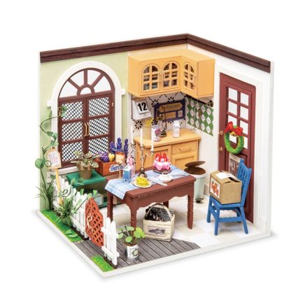 Robotime DGM09 Hand-made Art Cabin Model DIY Assembled Educational Toy Creative Decoration