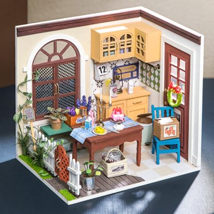 Robotime DGM09 Hand-made Art Cabin Model DIY Assembled Educational Toy Creative Decoration - Image 2