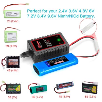 HTRC N8 Ni-MH Ni-Cr Battery Charger Smart Balance Charger, UK Plug - Image 3