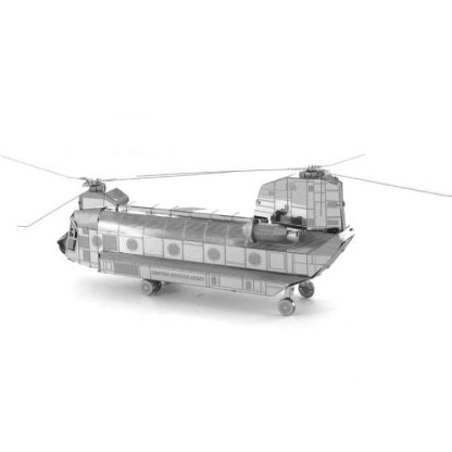 3 PCS 3D Metal Assembly Model DIY Puzzle, Style: CH-74 Chinook