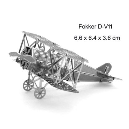 3 PCS 3D Metal Assembly Model DIY Puzzle, Style: Fook Fighter - Image 2