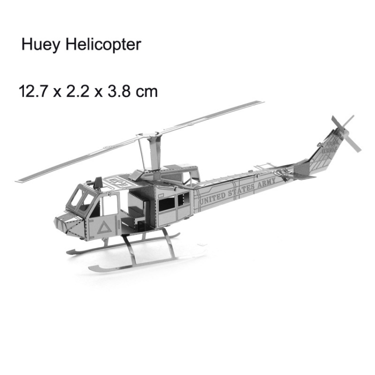 3 PCS 3D Metal Assembly Model DIY Puzzle, Style: Huyce Fighter - Image 2