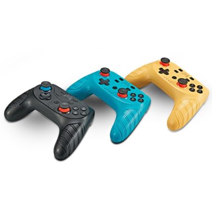 5 PCS Ipega NS-168 For Switch PRO with Vibration 6-axis Somatosensory Wireless Bluetooth Gamepad(Yellow) - Image 3