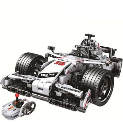 WEILE 7115 Remote Control Racing Building Block Assembly Car Model