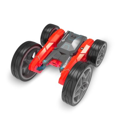 Stunt High-Speed Deformation Electric Remote Control Car Children Double-Sided Rolling Toy Off-Road Vehicle(Red) - Image 2