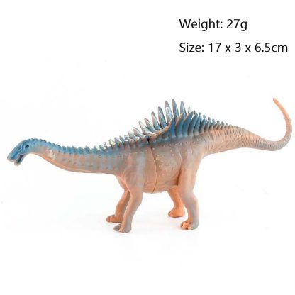 Simulation Animal Dinosaur World Static Toy Models, Style: 6 PCS Amagarone - Image 2