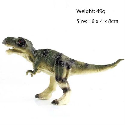 Simulation Animal Dinosaur World Static Toy Models, Style: 6 PCS Tyrannosaurus - Image 2