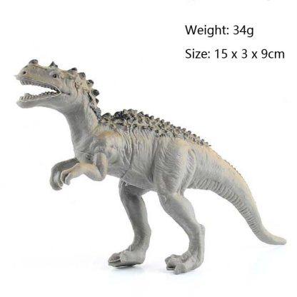 Simulation Animal Dinosaur World Static Toy Models, Style: 6 PCS Allosaurus - Image 2