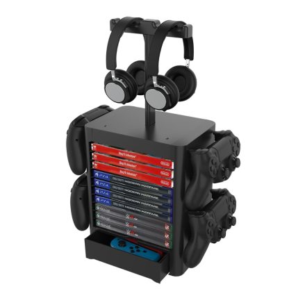 Game Disc Storage Rack Headphone Storage Rack For PS5 / Xsx