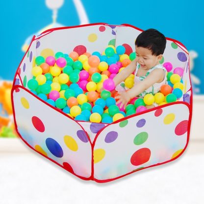 1m Foldable Toy Tent Colorful Balls Ball Pool Game House without Balls for Kids Children