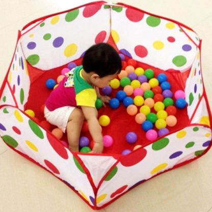 1m Foldable Toy Tent Colorful Balls Ball Pool Game House without Balls for Kids Children - Image 3