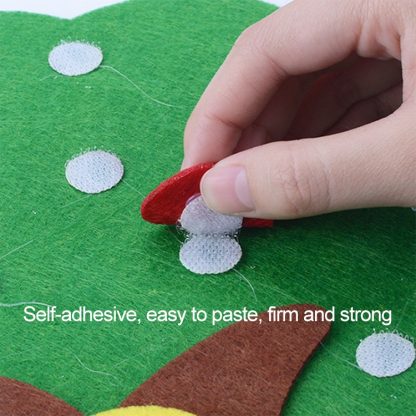 Teaching Aids Apple Trees Math Toys Teaching Kindergarten Manual DIY Non-woven Coth Early Learning Education Toys - Image 3