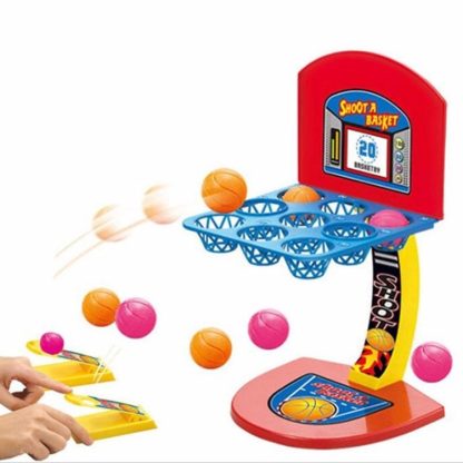 Mini Basketball Shooting Kids Toys Party Game Board Game Desktop Kit  for Children