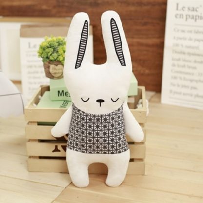 Plush Stuffed Bear Rabbit Unicorn Cushion Toys Cute Animals Pillow Toy(Rabbit) - Image 2