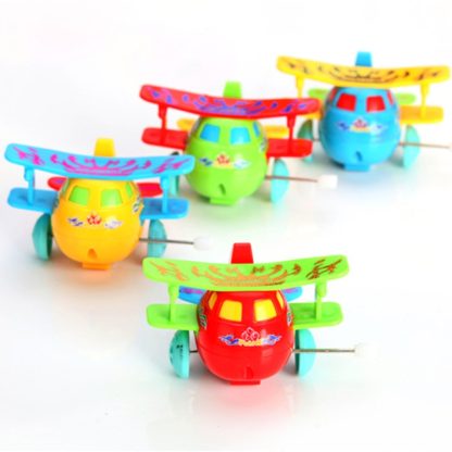 5 PCS Creative Children Clockwork Toy Cartoon Winding Dump Truck Small Toy, Random Color Delivery - Image 3