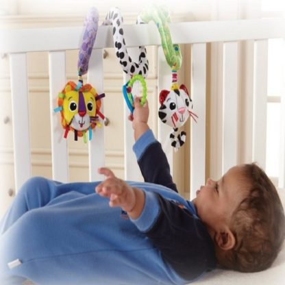 Multi-functional Spiral Baby Bed Baby Carriage Activity Toy Educational Toys(Lion) - Image 3