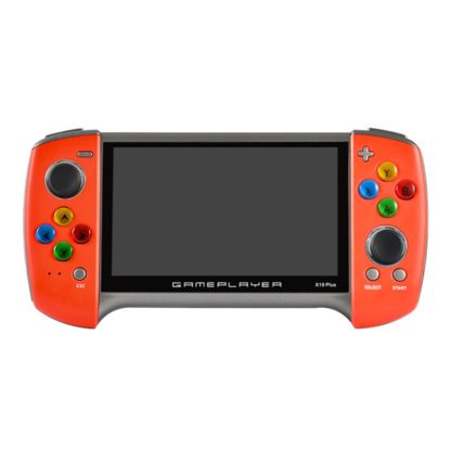 X19 Plus 5.1 inch Screen Handheld Game Console 8G Memory Support TF Card Expansion & AV Output(Red) - Image 2