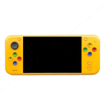 X11 5.1 inch Large-Screen Handheld Game Console 8G Memory Built-in 1000+ Games Support HD AV Output(Orange Yellow) - Image 2