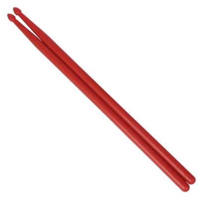 2 PCS Drumsticks Drum Kits Accessories Nylon Drumsticks, Colour: Red