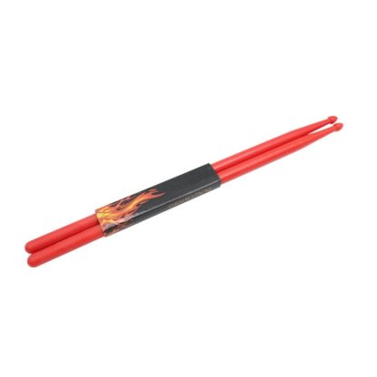 2 PCS Drumsticks Drum Kits Accessories Nylon Drumsticks, Colour: Red - Image 2