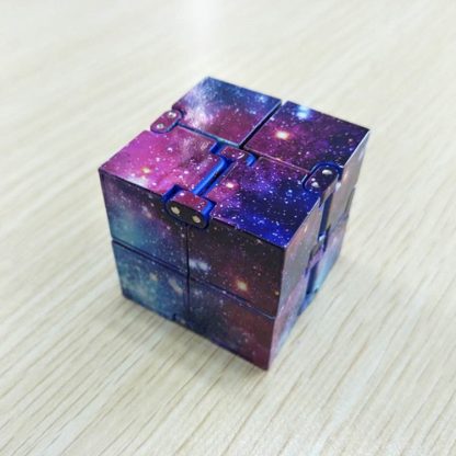 3 PCS Creative Folding Puzzles Magic Cube Infinity Cube Pressure Reduction Toy(White) - Image 2