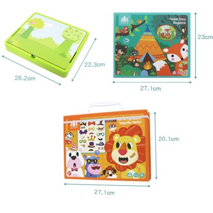 Children Magnetic Puzzle Wooden Educational Toys(Happy Farm) - Image 3