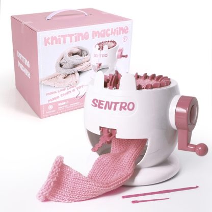 Hand Knitting Machine Children Play House Toy DIY Knitting Wool Machine(841-1) - Image 3