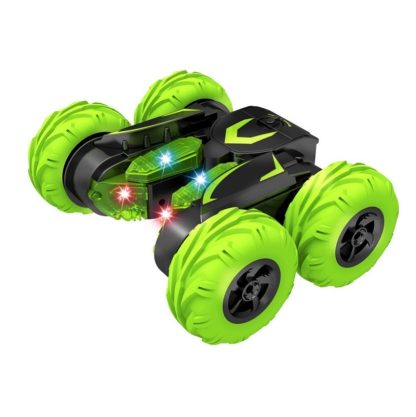 Double-Sided 360-Degree Lighting Stunt Car Climbing And Rolling Remote Control Off-Road Vehicle(Black Orange) - Image 3