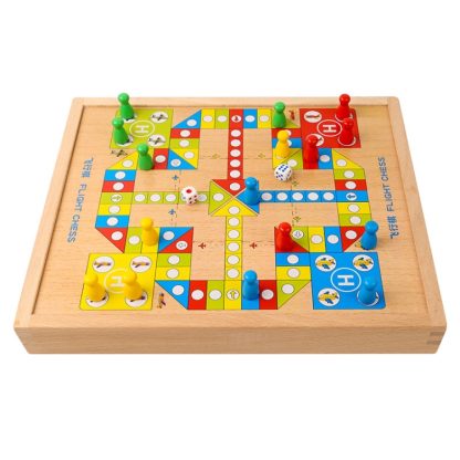 5 In 1 Multifunctional Sudoku Flying Gomoku Board Game Early Education Puzzle Game Board - Image 2