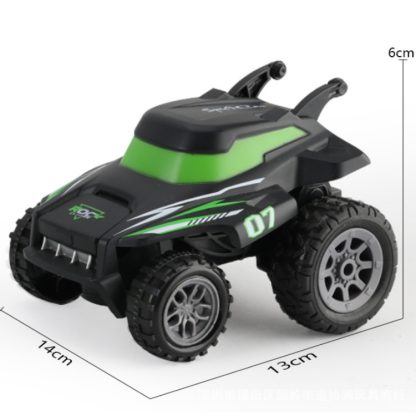 Watch Controlled Electric Toy Car Children Remote Control Stunt Buggy(Green) - Image 2