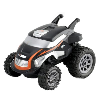 Watch Controlled Electric Toy Car Children Remote Control Stunt Buggy(Orange)