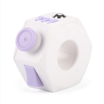 Multifunctional Decompression Ring Vent Toy(Sakura Purple)