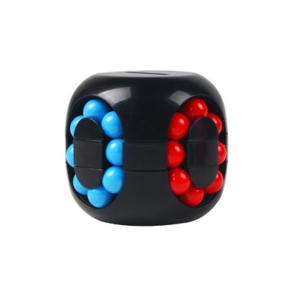 2 PCS Children Puzzle Decompression Cube Ball Toy Piggy Bank(Black)