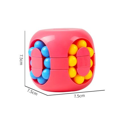 2 PCS Children Puzzle Decompression Cube Ball Toy Piggy Bank(Red) - Image 3