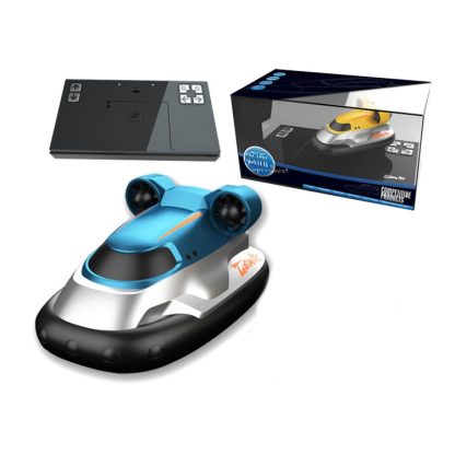 Children 2.4G Wireless Mini Remote Control Boat Toy Electric Hovercraft Water Model(Blue) - Image 2