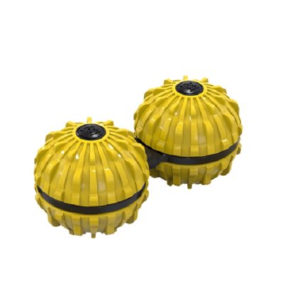 One-Piece Massage Ball Fingertip Spins Decompression Toys(Yellow)