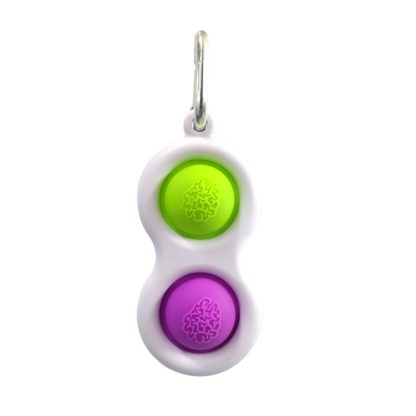 3 PCS Finger Bubble Music Key Buckle Baby Mental Development Can Press The Practice Board Finger Decompression Press Key