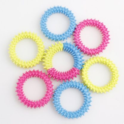 10 PCS Spiked Sensory Decompression Ring Toy Decompression Chain, Random Colour Delivery - Image 3