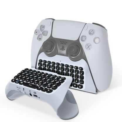 JYS-P5121 Bluetooth Wireless Handle Keyboard Can Chat Voice External Keyboard Suitable For PS5, Note: Without Handle