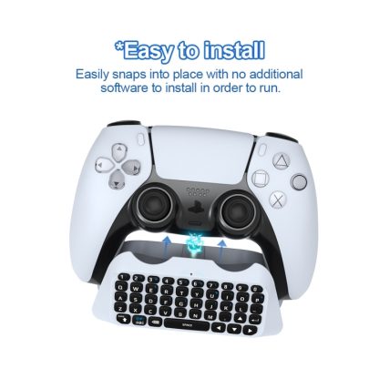 JYS-P5121 Bluetooth Wireless Handle Keyboard Can Chat Voice External Keyboard Suitable For PS5, Note: Without Handle - Image 3