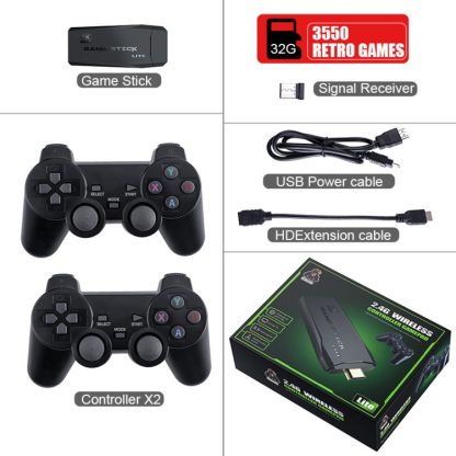 Y3 Lite Wireless Doubles HD Game Console, Product color: 32G 3000 Games - Image 2