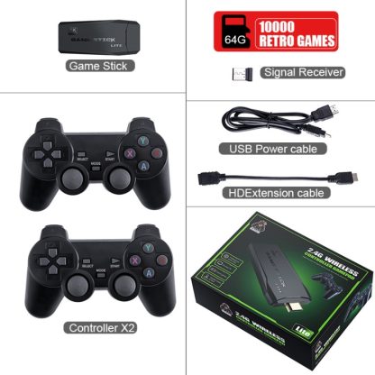 Y3 Lite Wireless Doubles HD Game Console, Product color: 64G 10,000 Games - Image 2