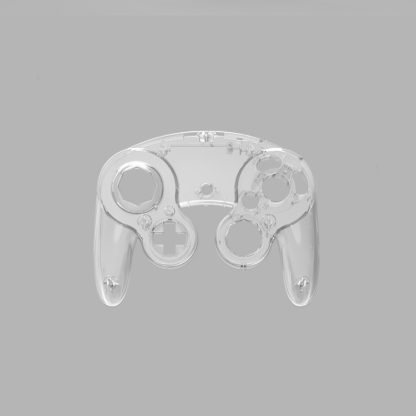 2 PCS Game Single Point Handle Shell Replacement Shell Handle Repair Parts For Nintendo NGC(Transparent) - Image 2