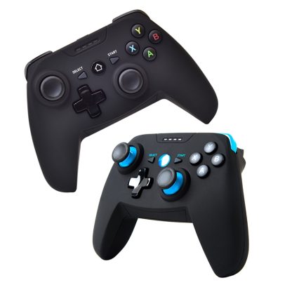 CX-X1  2.4GHz + Bluetooth 4.0 Wireless Game Controller Handle For Android / iOS / PC / PS3  Handle + Bracket (Black) - Image 2