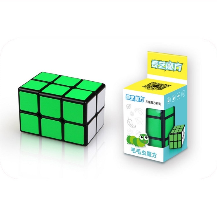 2 PCS Early Education Puzzle Cube Toy For Children Caterpillar - Image 2