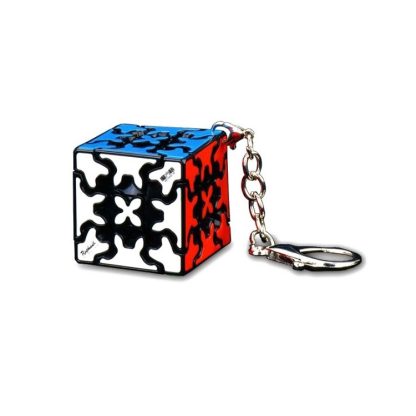 1 PCS Mini Keychain Magic Cube Decompression Toy Gear Keychain