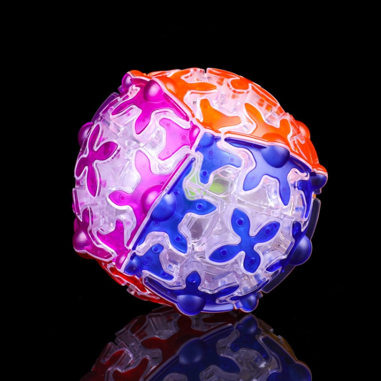 Transparent Gear Series Third-Order Magic Cube Transparent Gear Sphere