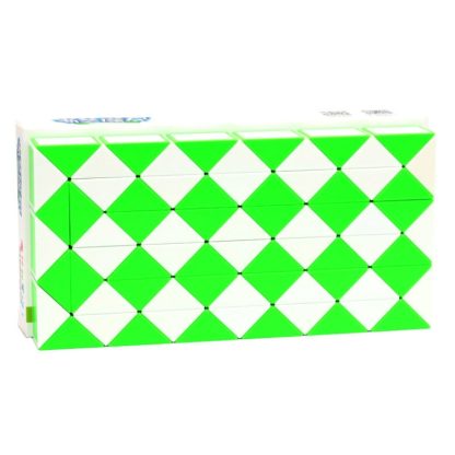 Variations And Special-Shaped 72-Segment Magic Ruler Educational Toys For Children(Green White)