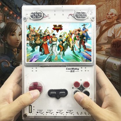 32GB Coolbaby RS-11 Raspberry Pi 5 Inch Screen Handheld Game Console PSP Multi-Function Emulator Arcade, US Plug - Image 2