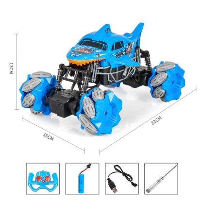 Remote Control Car Drifting Climbing Four-Wheel Drive Off-Road Vehicle Toy For Children, Colour: Four-wheel Drive Side S - Image 2